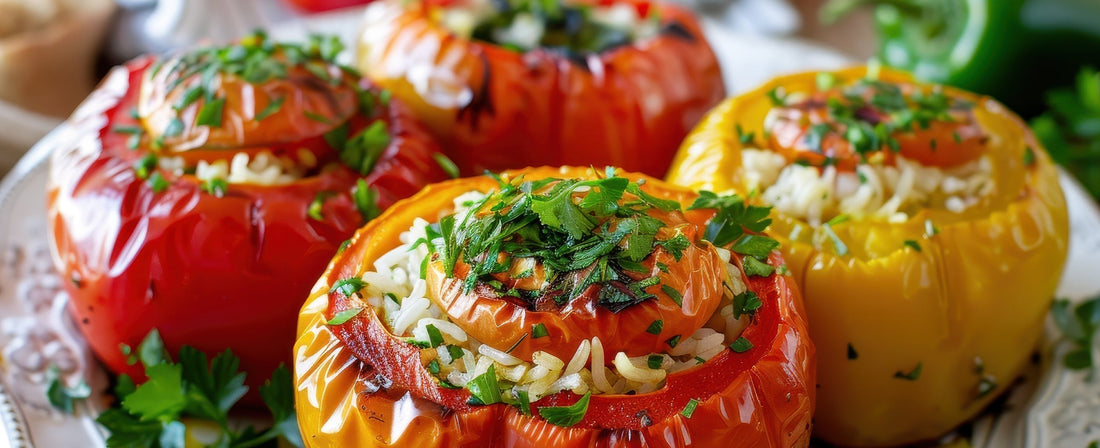 Roasting tomatoes with extra virgin olive oil